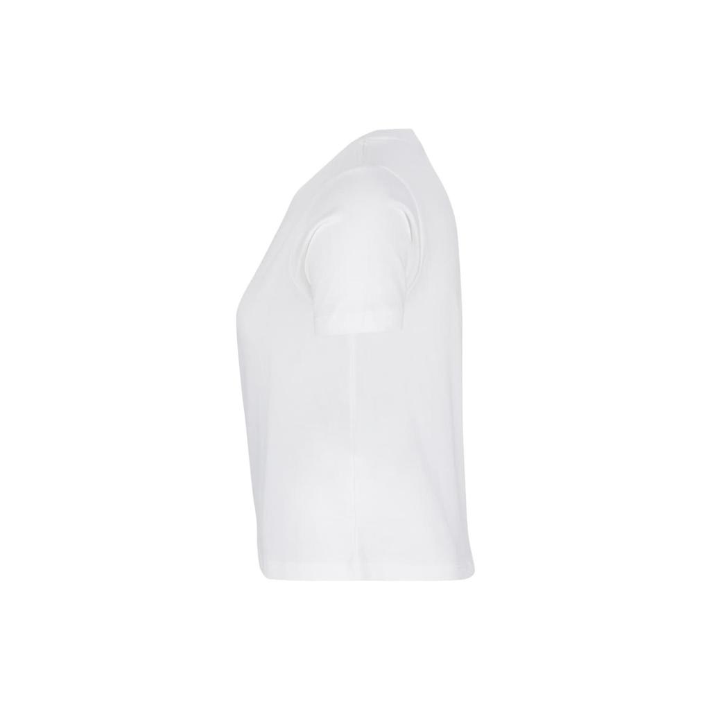 Nike Floral Letter Print Crop Short Sleeve T-Shirt Kids Tops White FD5364-100