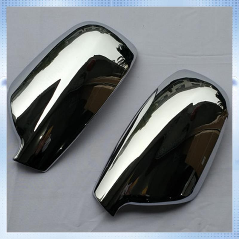 NEW-For  307 Door Side Wing Mirror Chrome Cover Rear View Cap Accessories