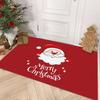 Christmas Doormat—Christmas Tree Pattern, Stain-Resistant Entryway Rug for Front Door, Festive Holiday Vibe Decor Mat
