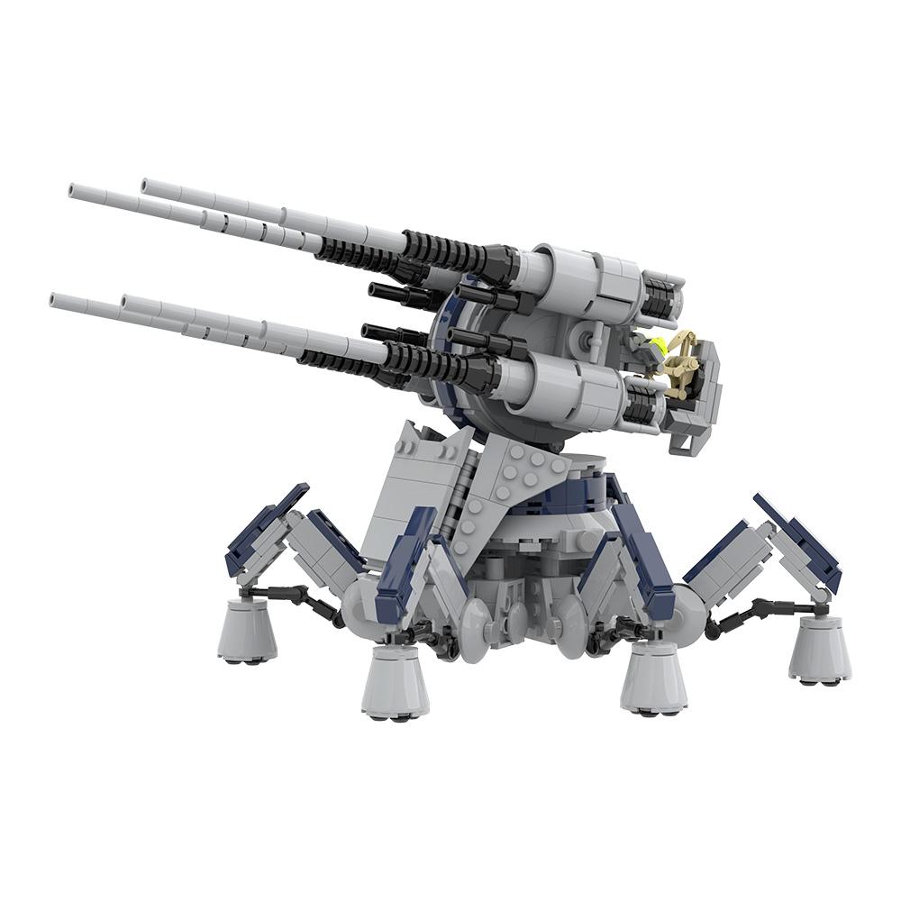 MOC CIS Anti-Aircraft Artillery Building Blocks Model Military CIS Weapons System Bricks Assembly Toys Kids DIY Birthday Gifts
