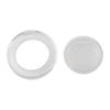 Reliable Table Umbrella Hole Cap Set Secure Sealing Prevent Shaking and Scratching Easy to Store and Carry Translucent Color