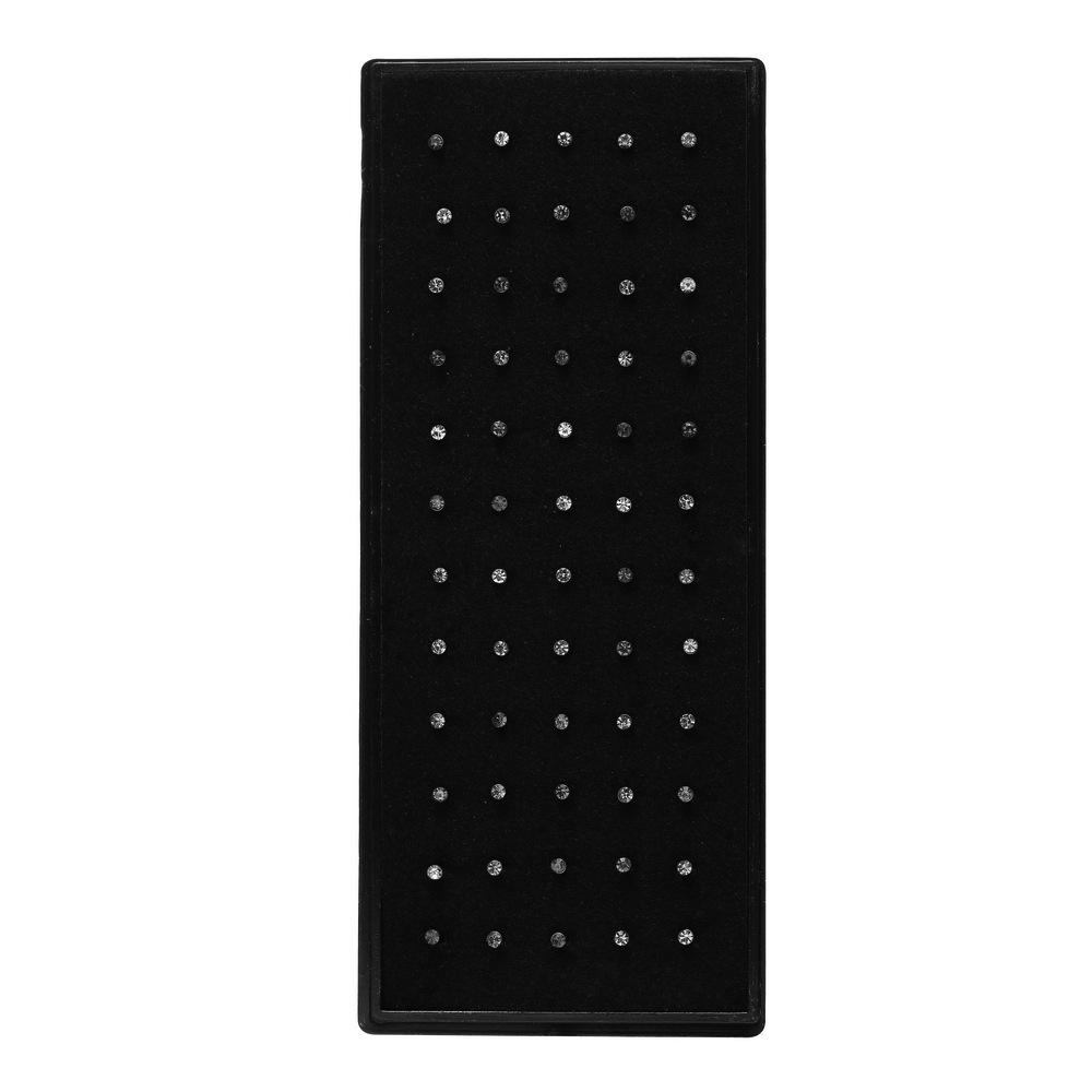 60 Pcs/box Stainless Steel Nose Stud 1.8mm Fashion Diamond Nose Stud For Women Men