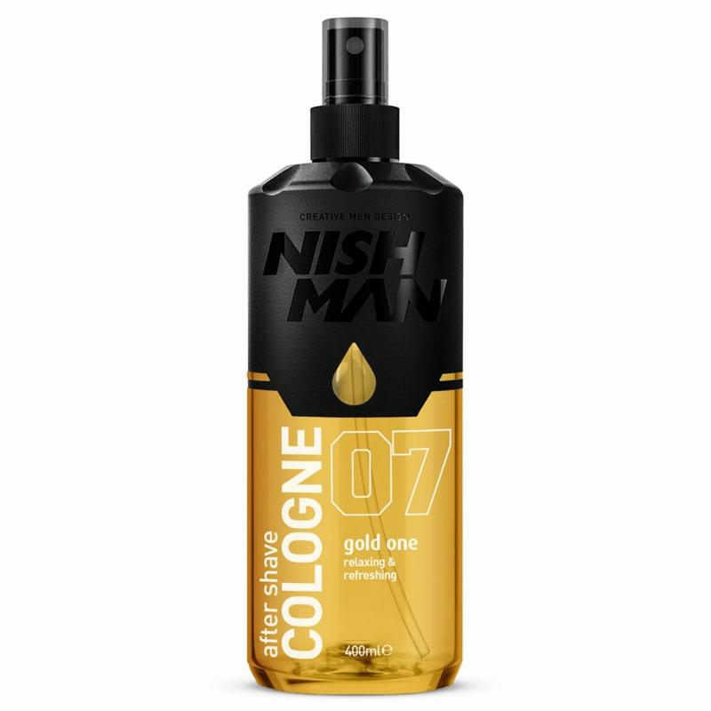 Super Merchant Nishman After Shave Cologne 7 Gold Kolo?ska Water 400 Ml