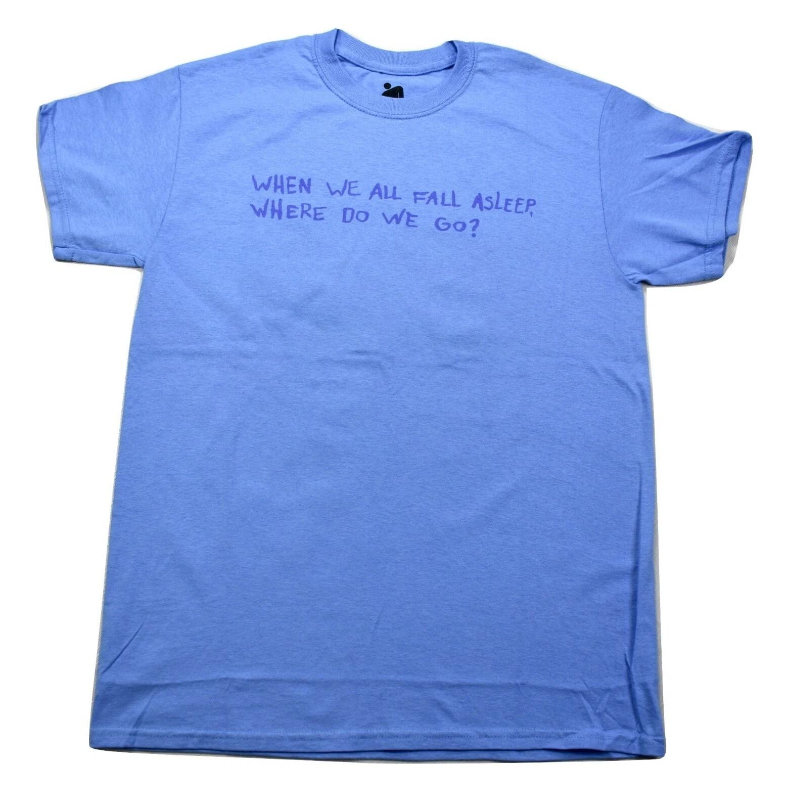 Billi Eilish Mens When We All Fall Asleep. Where Do We Go? Shirt New XS, M, XL S