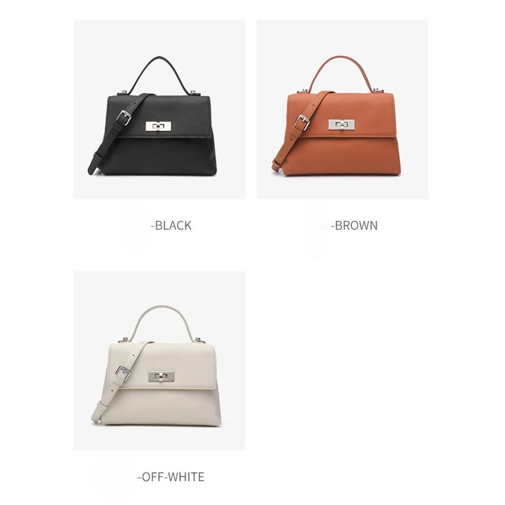 Niche 2025 New Kelly Bag Single Shoulder Premium Oblique Span Bag First Layer Cowhide Handbag Soft Leather Versatile Women's Bag
