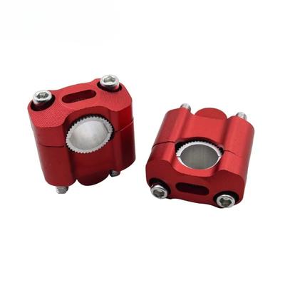 22mm Motorrad Lenkerklemmen Legierung CNC Lenkererhöhungen 28mm Lenkerhalterungen Motorrad Lenkeradapter