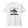 Airwolf Helicopter Logo Print T Shirt Stylish Unique Design for Enthusiasts Vintage Washed Fashion Comfortable Designer Clothes