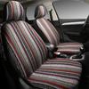 Universal Car Seat Cover Set Multi-color Ethnic Style Durable Bucket Seat Cover for Car Auto Automotive Protector