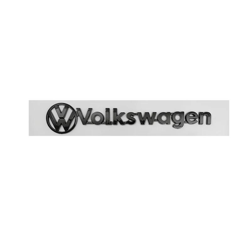 DOG1 For Volkswagen Emblem Badge ABS Rear Trunk Sticker for VW Amarok BORA GOLF JETTA MK4 SR32 PASSAT Polo Lavida Fender Side Emblem