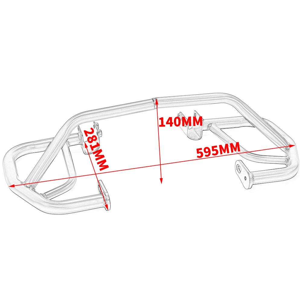 CMX500 Engine Guard Bumper Crash Bars for Honda Rebel CMX500 Highway Crash Bars Engine Guard Frame Bumper 2017-2024