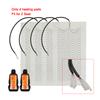 Universal 12V Carbon Fiber Car Seat Heater Heat Pads Set 3 Levels Round Dual Control Switch With Harness Kit Winter Warmer Cover