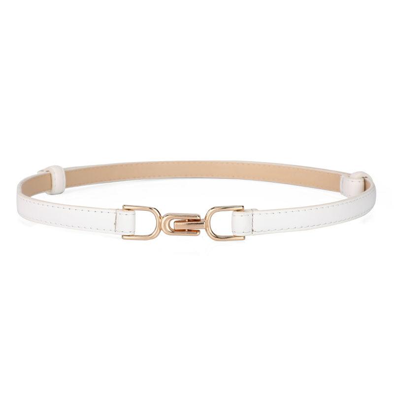 Ladies Thin Waist Chain High Quality Fabric Trend Retractable Belt Girls Belt