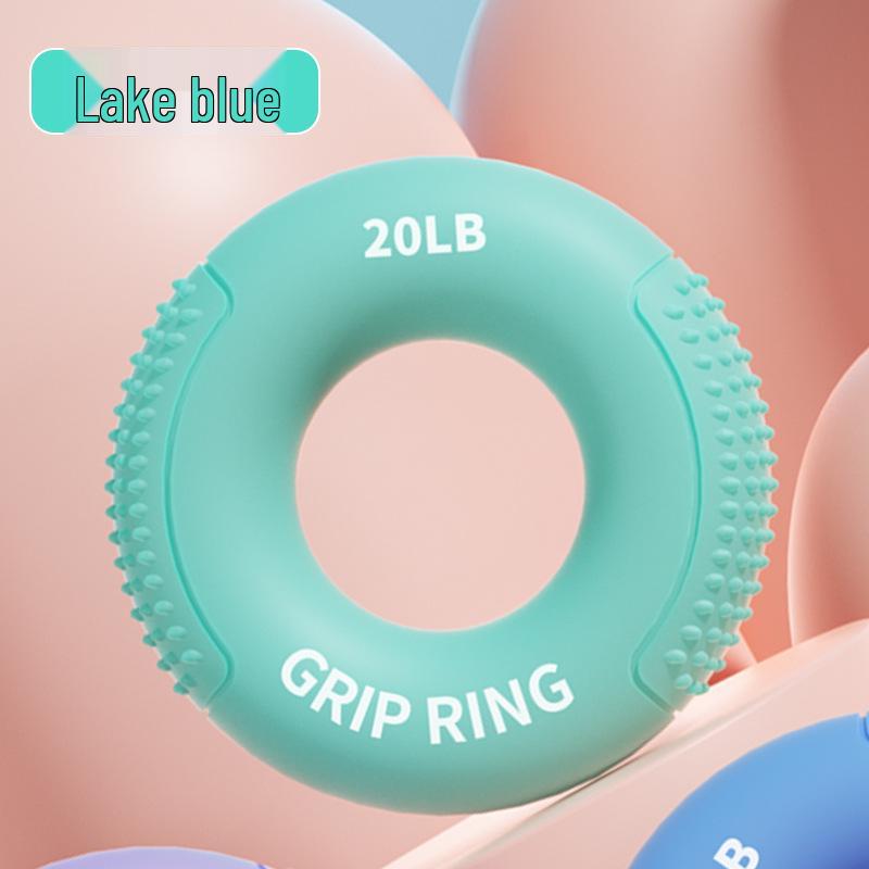 

Silicone Dual Resistance Grip and Massage Strength Trainer for Hand Rehabilitation and Exercise