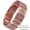Bracciale in Rame Premium per Uomo Salute con Design a Griglia Braccialetto Magnetico Gioielli Regali