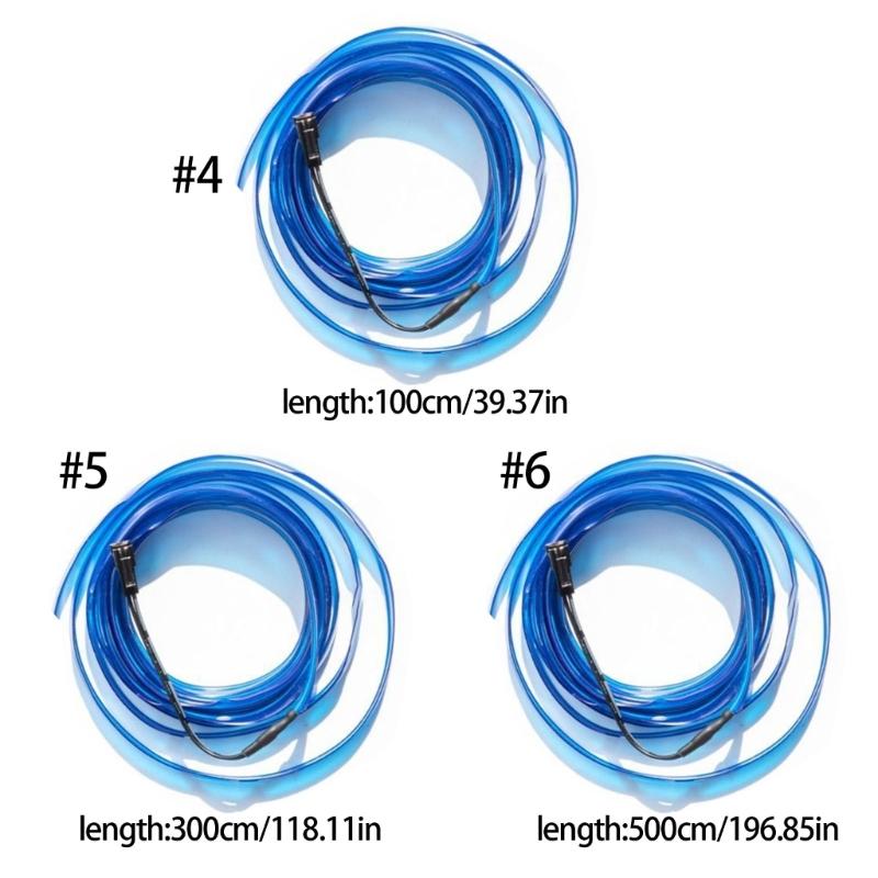 Flexible Cold Glow LED Car Ambient Lights Strips Easy Installation Energy Efficient Multicolor Mood Lighting for Driving