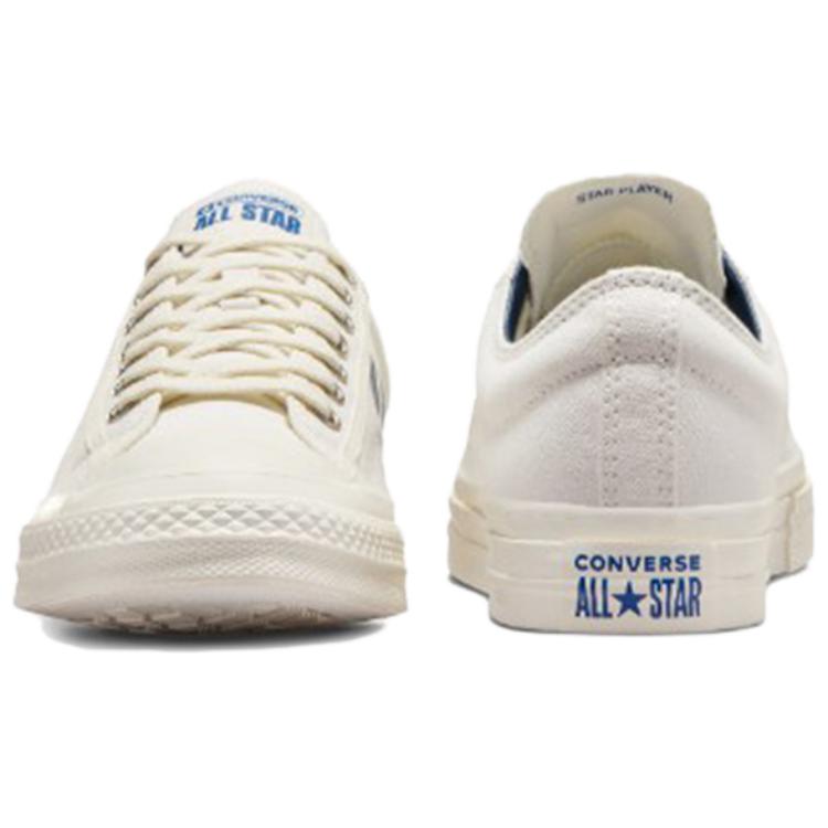 Converse Star Player 76 Low Unisex Bianco Vintage Blu Navy A08539C