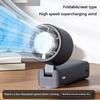 Portable Handheld Fan Mini Folding Fan 199 Gear Personal Turbo Fan LED Display Foldable Hand Fan Multifunctional for Home Office