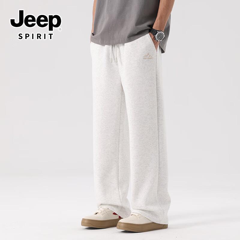 

JEEP SPIRIT Men s Loose-Fit Straight-Leg Sporty Casual Pants 3XL