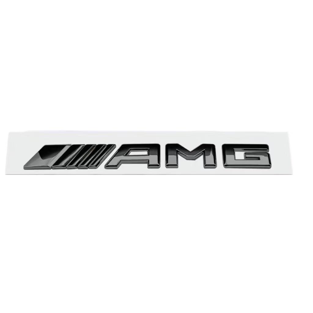 

1Pcs 3D AMG Logo Car Letters Fender side Emblem Badge Rear Tail Trunk Sticker Decal Styling Auto Decoration Accessories