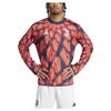 Adidas Juventus 2023-24 Training Warm Long Sleeve Football Shirt Men Tops Red IW0464