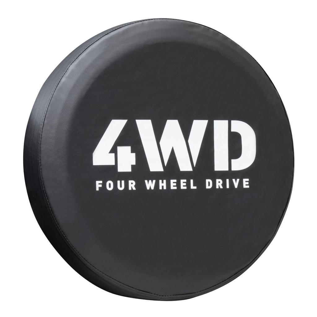 Jimny Spare Tire Cover Tire Cover Protective Cover 4WD Genuine Size JB64 JB23 JA22 JA12 JA11 JA71 (4WD (Black) ))