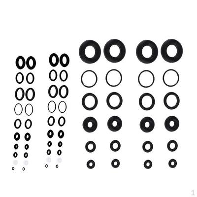 8 Sets - Rubber Seals Suitable For Airbrush Internal Sealing