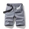 HXJTXB Men's Summer Retro Loose Straight Cotton Work and Sports Shorts