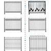 Thickened Zinc Steel Wall & Road Protection Fence for Villas & Communities