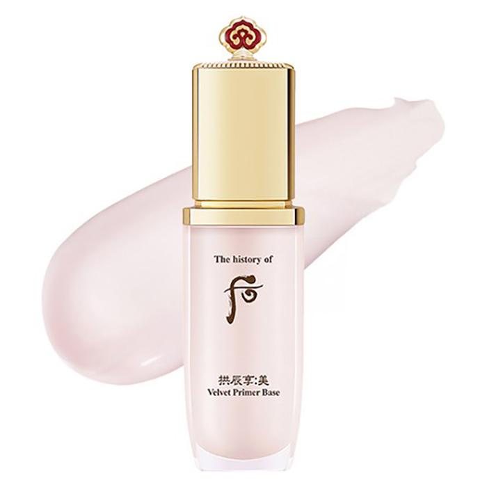 The history of whoo Gongjinhyang: Mi Velvet Primer Base – Pore-Smoothing & Long-Lasting Makeup Primer, Korean