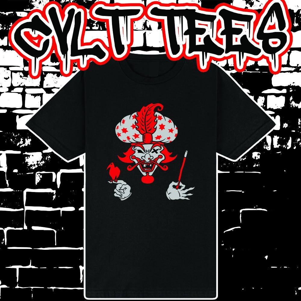 Insane Clown Posse The Great Milenko Стиль карты Джокера Футболка ~ 100% Хлопок ICP Унисекс Футболка L