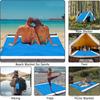 Beach Blanket 200*140cm Waterproof Beach Mat Soft Lightweight Durable Sand Mat Family Camping Picnic Travel Portable  Hiking Mat