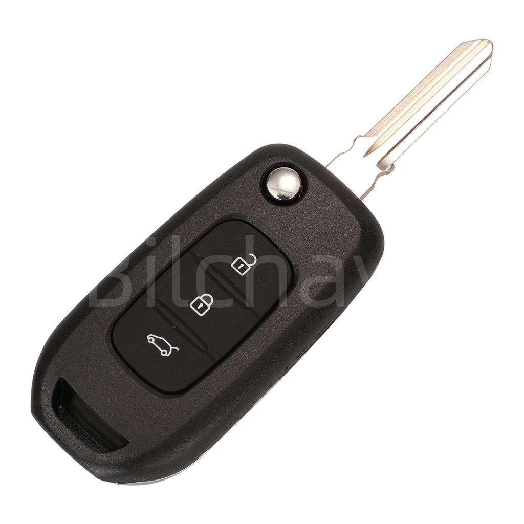 CWTWB1G767: Compatible 3-button Renault Car Remote, 433MHz Frequency, 4A Chip.