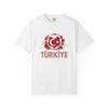 Türkei Fußballwappen T-Shirt | Türkische Flagge Fußball T-Shirt