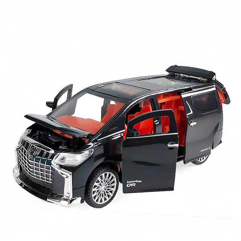 1Pcs Simulation Commercial Car Model Boy Gift Children'S Inertia Pull-Back Car Toy With Lighting Sound Kids Holiday Gift