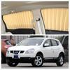 Nissan Qashqai Aluminium Doppelspur Jalousie Seitenfenster Sonnenschutz Vorhänge