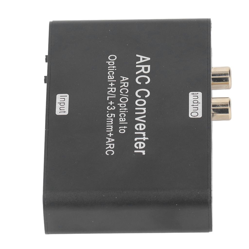 Digital to Analog Audio Converter 192KHZ Optical to RCA 3.5mm Stereo Audio Adapter for Amplifier