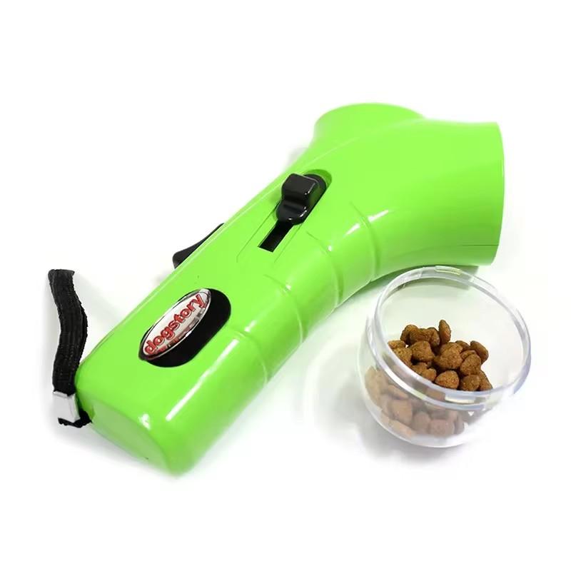 Hund Snack Katapult Launcher Hund Katze Treat Launcher Snack Food Feeder Katapult Pet Interaktives Training Spielzeug Outdoor Strand Spielzeug