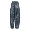 Pantaloni de trening cargo satinati cu imprimeu camuflaj frunze SS25 Femei Joggers KE3741