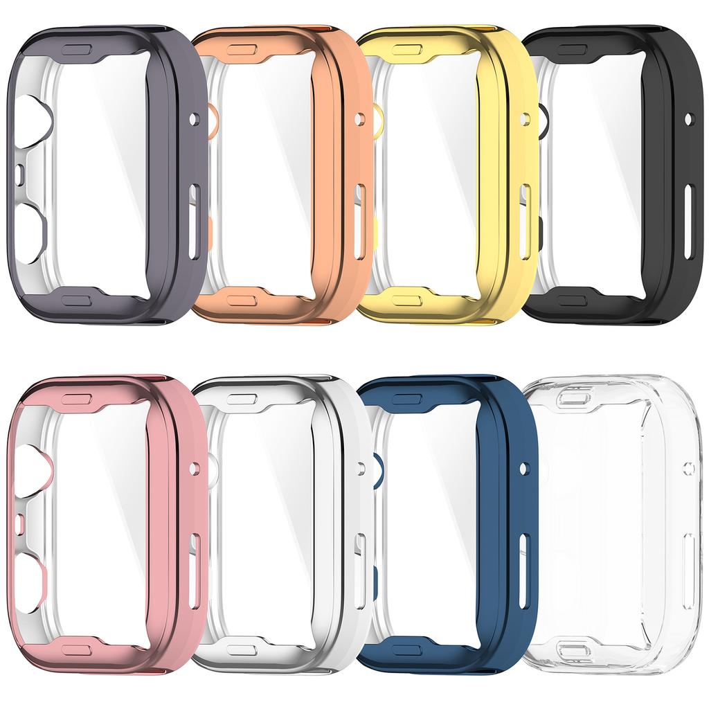 For Huawei Watch Fit 4 TPU Watch Case Full Coverage Transparent Protective Cover