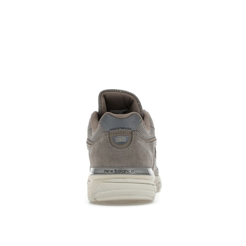 New Balance Kith X 990v4 Made In USA Moonrock Unisex Sneakers Grey U990KT4
