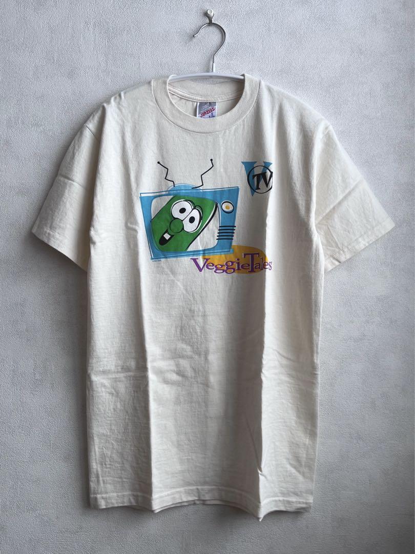 

[USED] 00s JERZEES VeggieTales Anime T-shirt