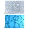 Resin Casting Silicone Mold Halloween Witch Keychain Pendant Jewelry Mould