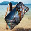 Game O-Overwatchs Microfiber Blanket Quick Drying Beach Towels Oversized Printing Super Absorbent Pool Towel Blanket