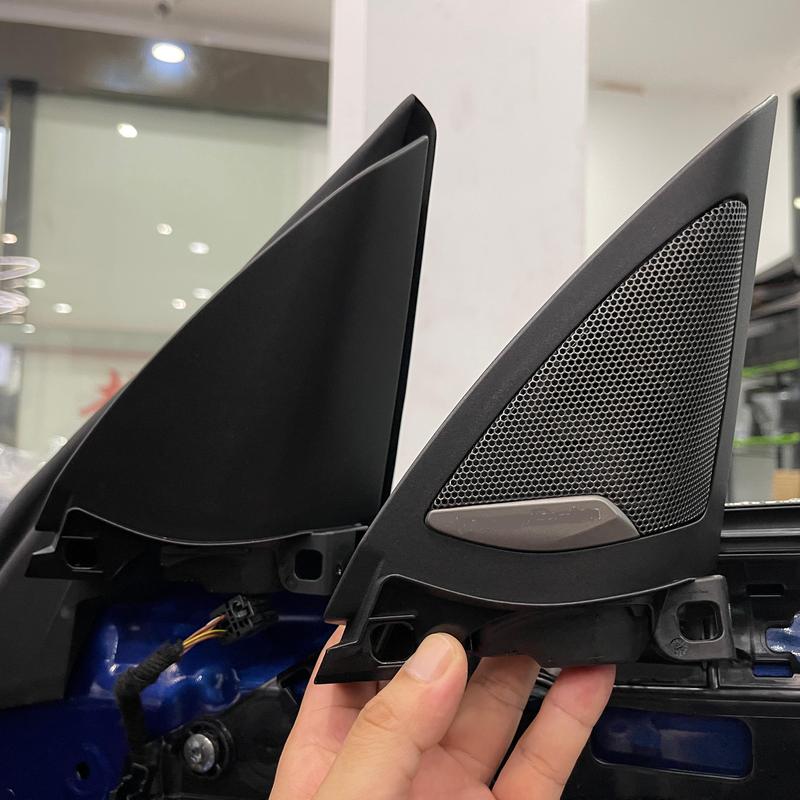 Car front door Speaker Tweeter Cover For BMW G22 G23 G26 Triangle lid Upgrade the original car and replace the installation