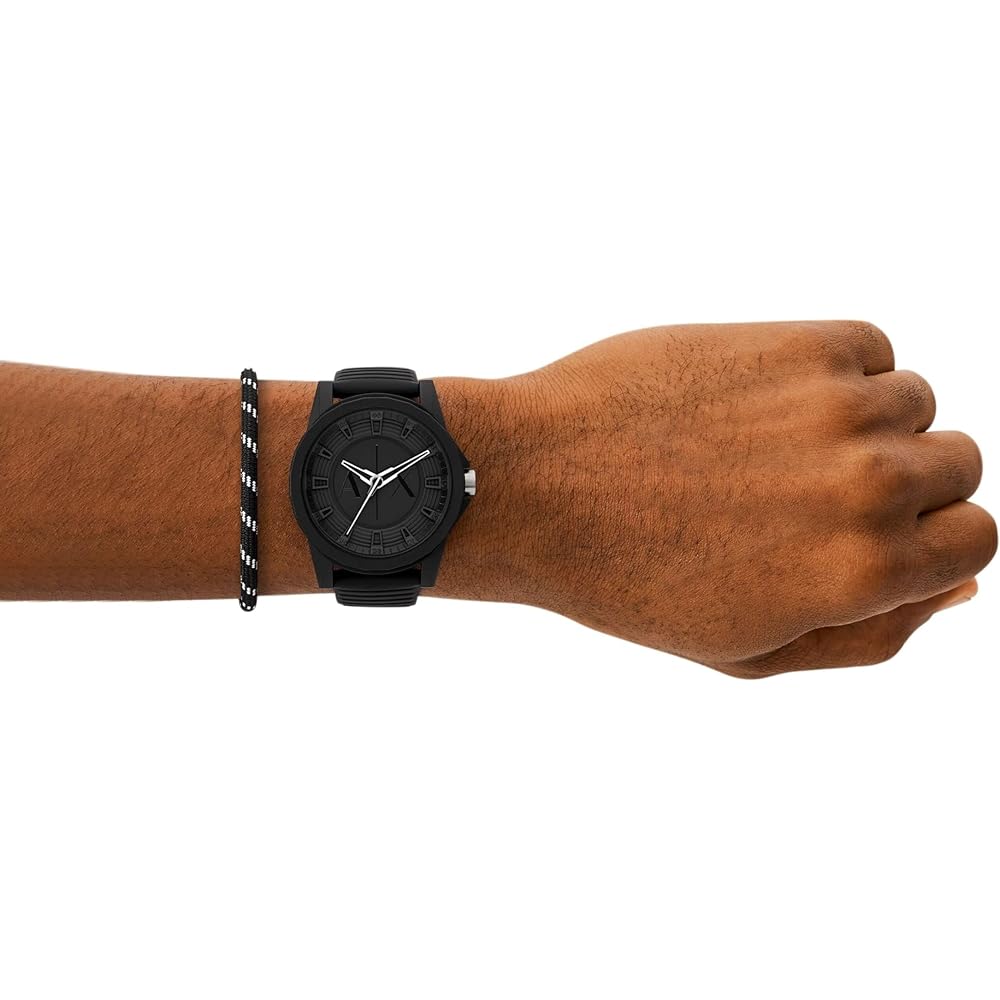 A|X Armani Exchange Outerbanks AX7159SET Men's Watch, Black
