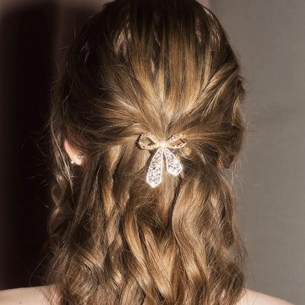 Venus Cubic Ribbon Ponytail JP-25-175P Silver
