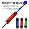 , Golf Swing Trainer Weighted Accessory for Training or