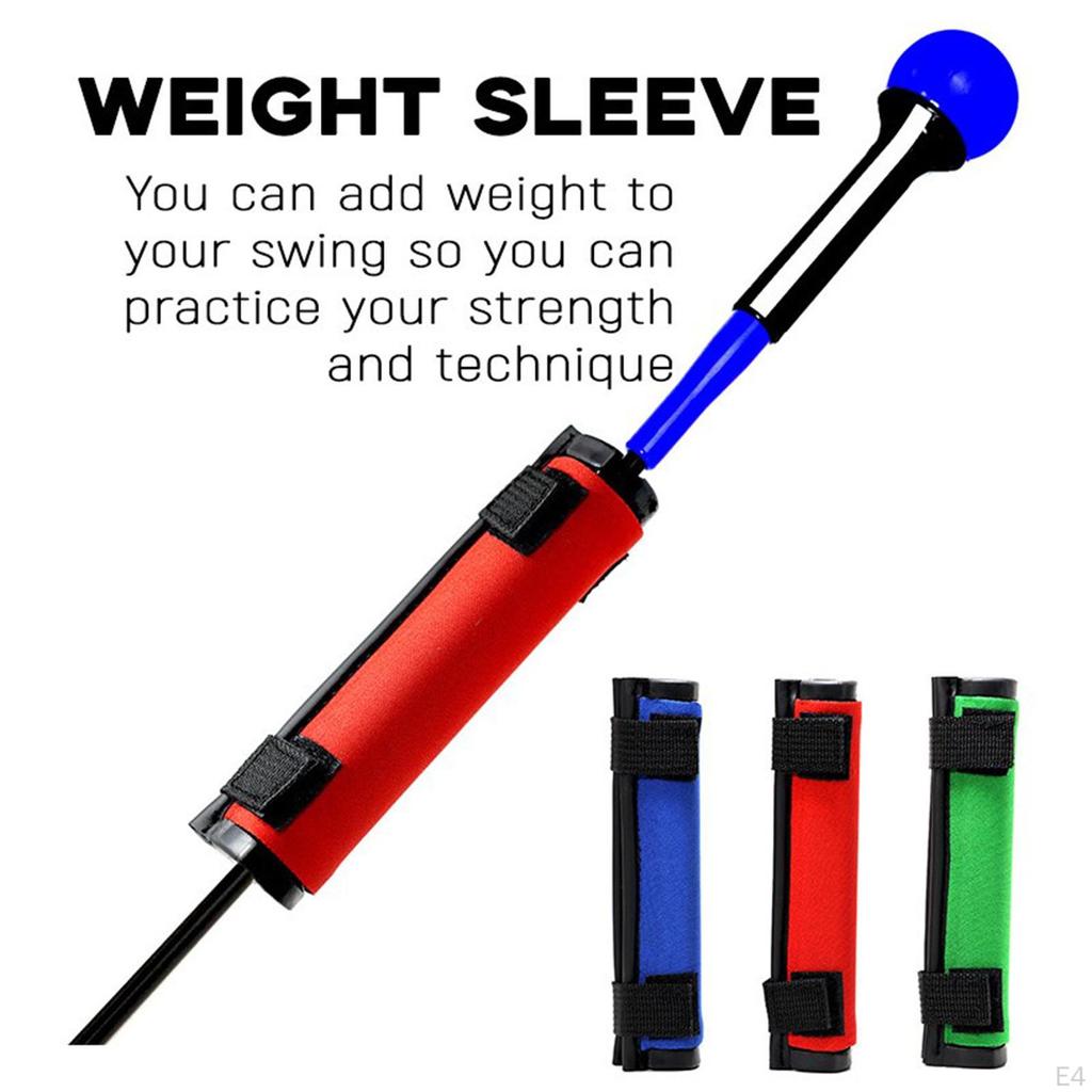 , Golf Swing Trainer Weighted Accessory for Training or