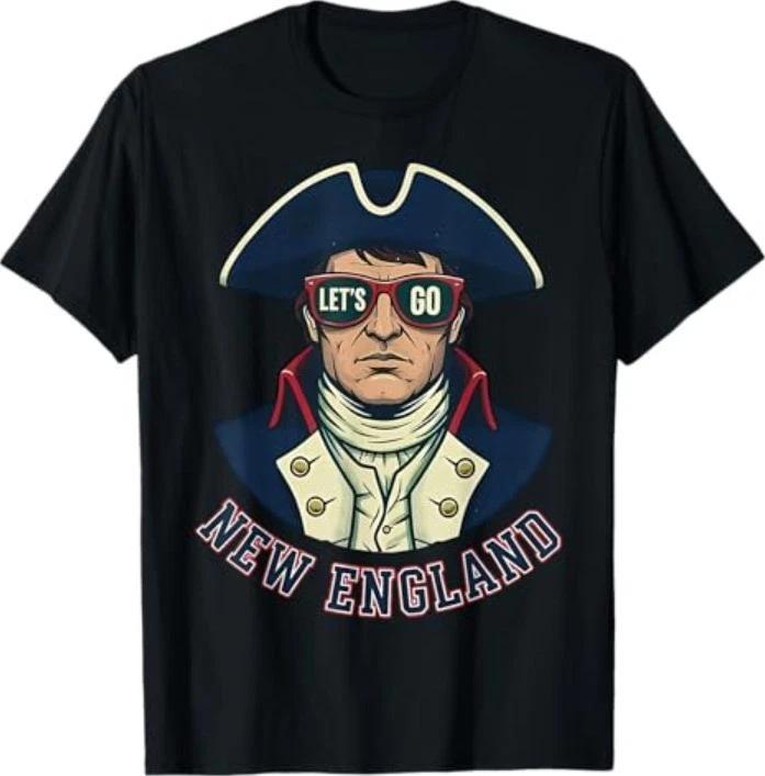 

NE Patriots Design Men Women Patriots Team T-Shirt XL