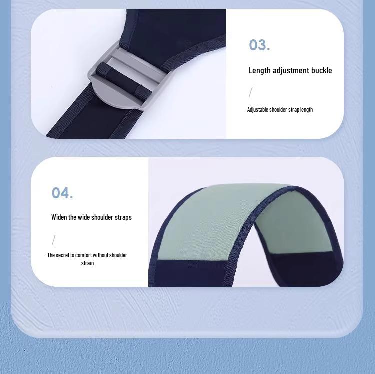 Hands-Free Baby Carrier with Waist Stool - Breathable Front Sling for Newborns